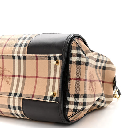 Burberry Haymarket Check Small Gladstone Chocolate 11 of 12