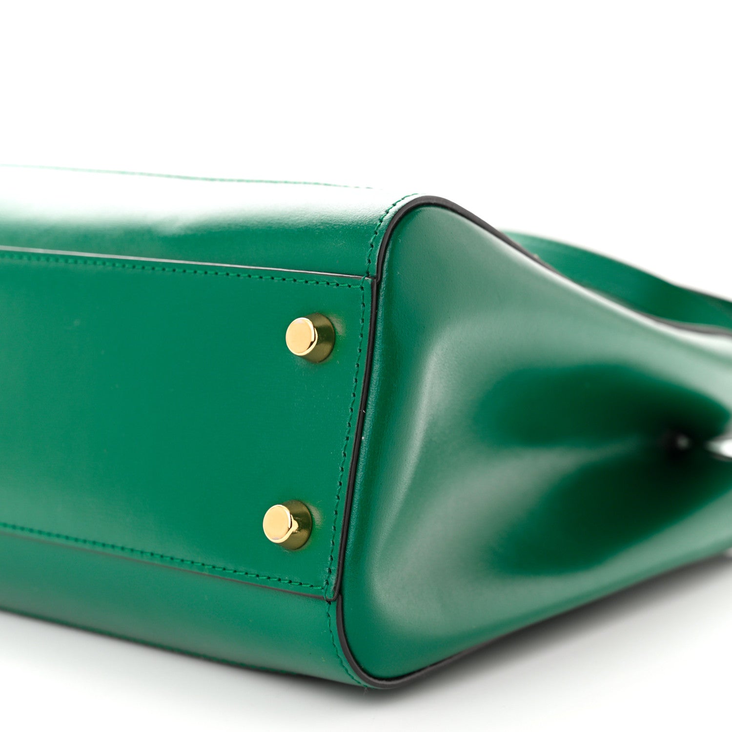 Gucci Boarded Plutone Calfskin Medium Jackie 1961 Tote Emerald 10 of 10