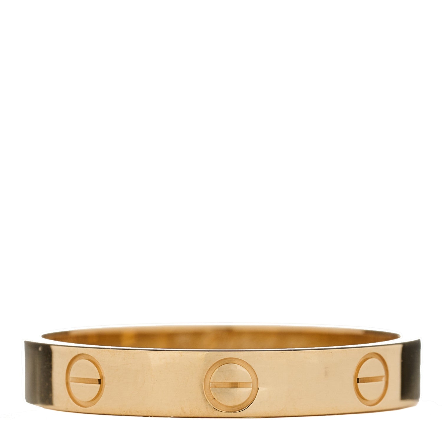 Cartier 18K Yellow Gold 3.5mm LOVE Wedding Band Ring 62 10 1 of 4