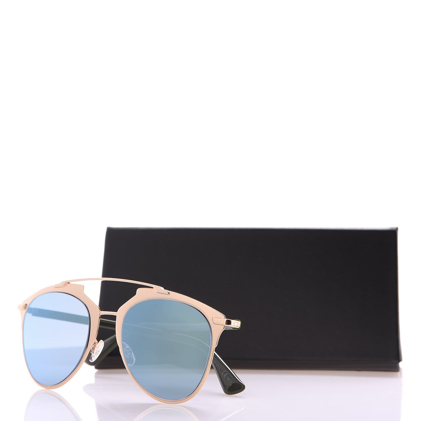 Reflected Sunglasses Gold