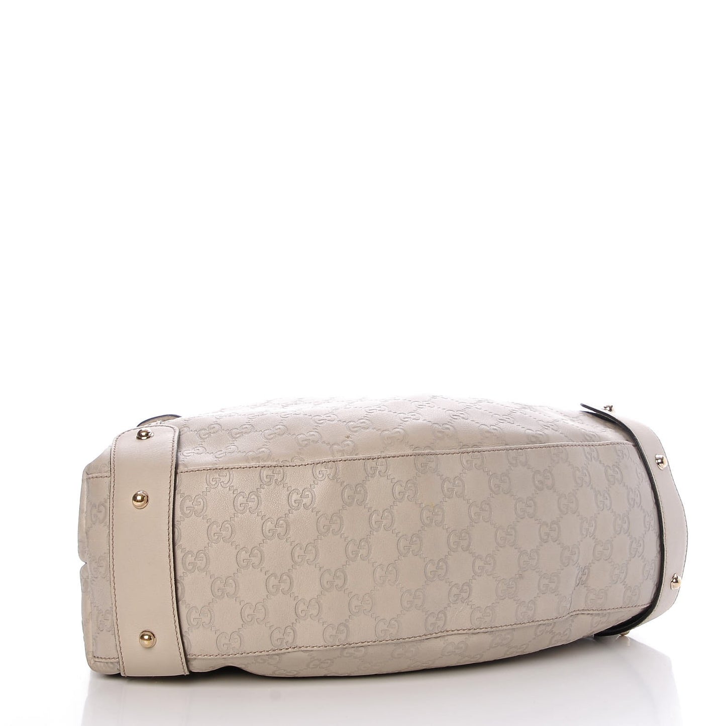 Guccissima Medium Pelham Shoulder Bag Off White
