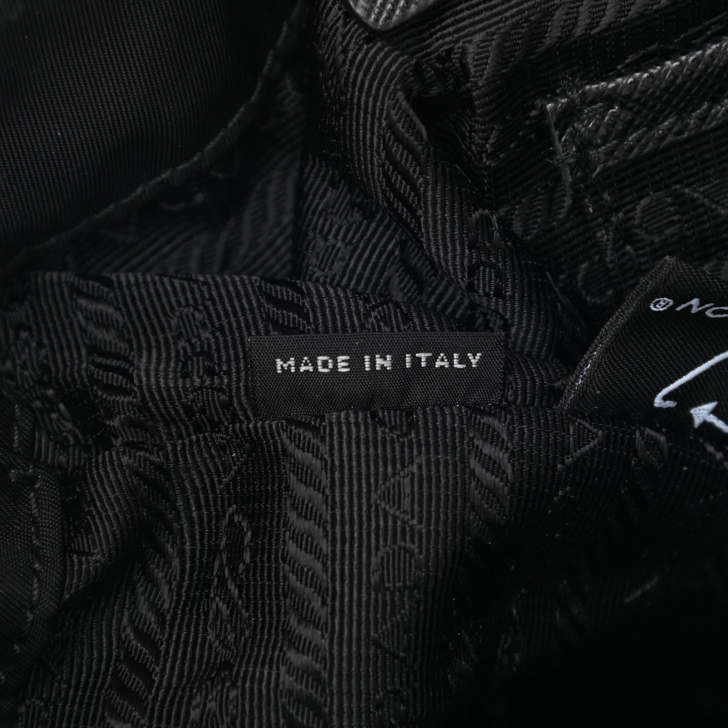 Re-Nylon Saffiano Medium Backpack Black