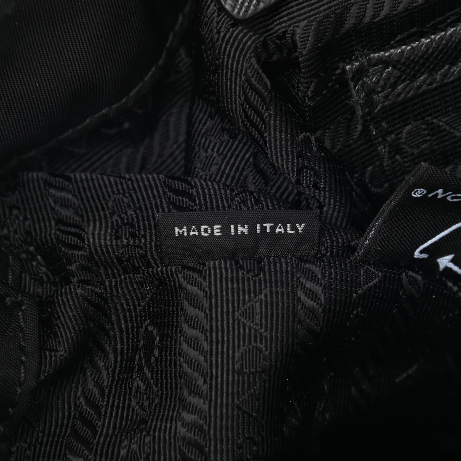 Prada Re-Nylon Saffiano Medium Backpack Black 9 of 15
