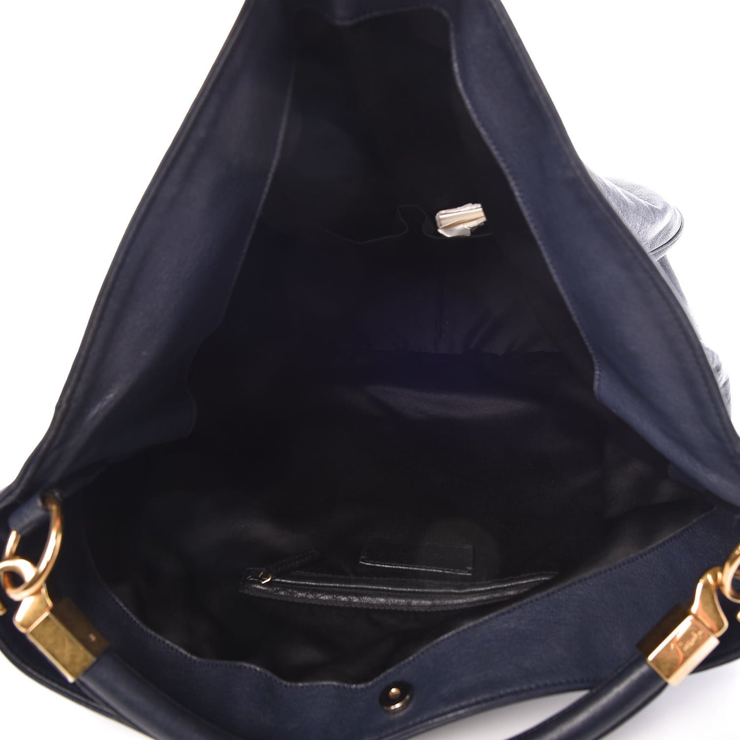 Goatskin Large Roady Hobo Navy