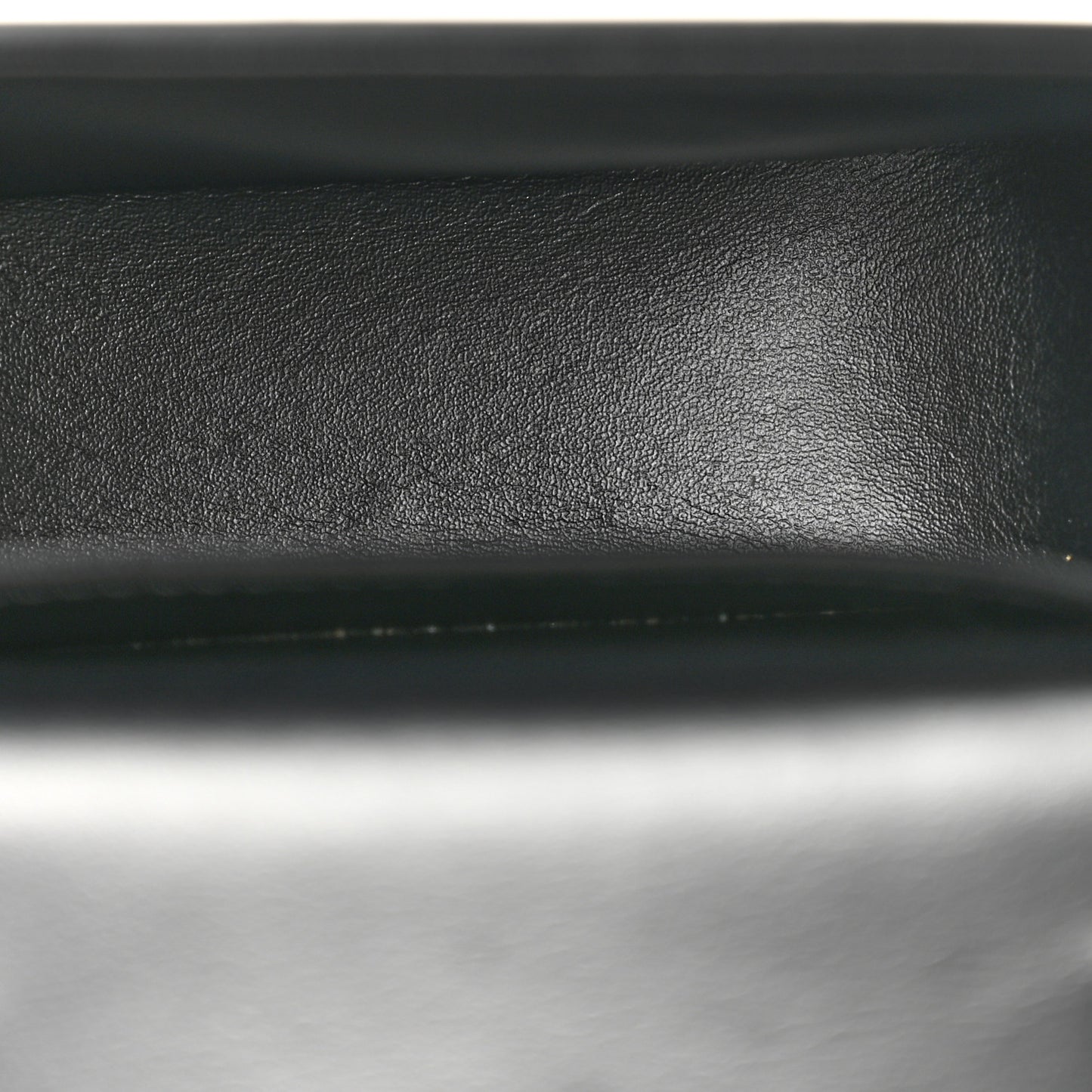 Shiny Calfskin Mini Triomphe Black