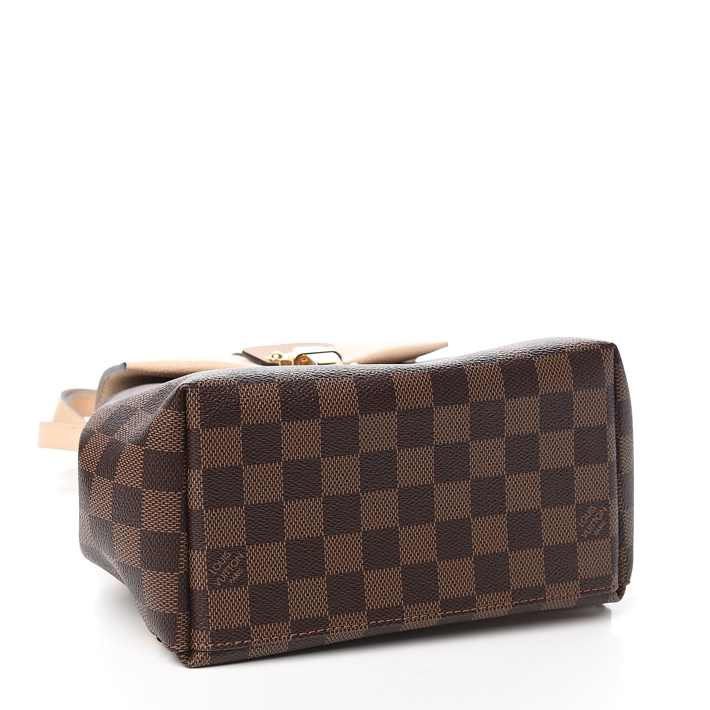 Damier Ebene Clapton Backpack Creme