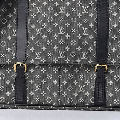 Louis Vuitton Mini Lin Sac a Langer Diaper Bag Black 7 of 11
