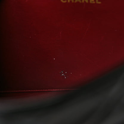 Chanel Lambskin Quilted XL Jumbo Single Flap Black 11 of 13
