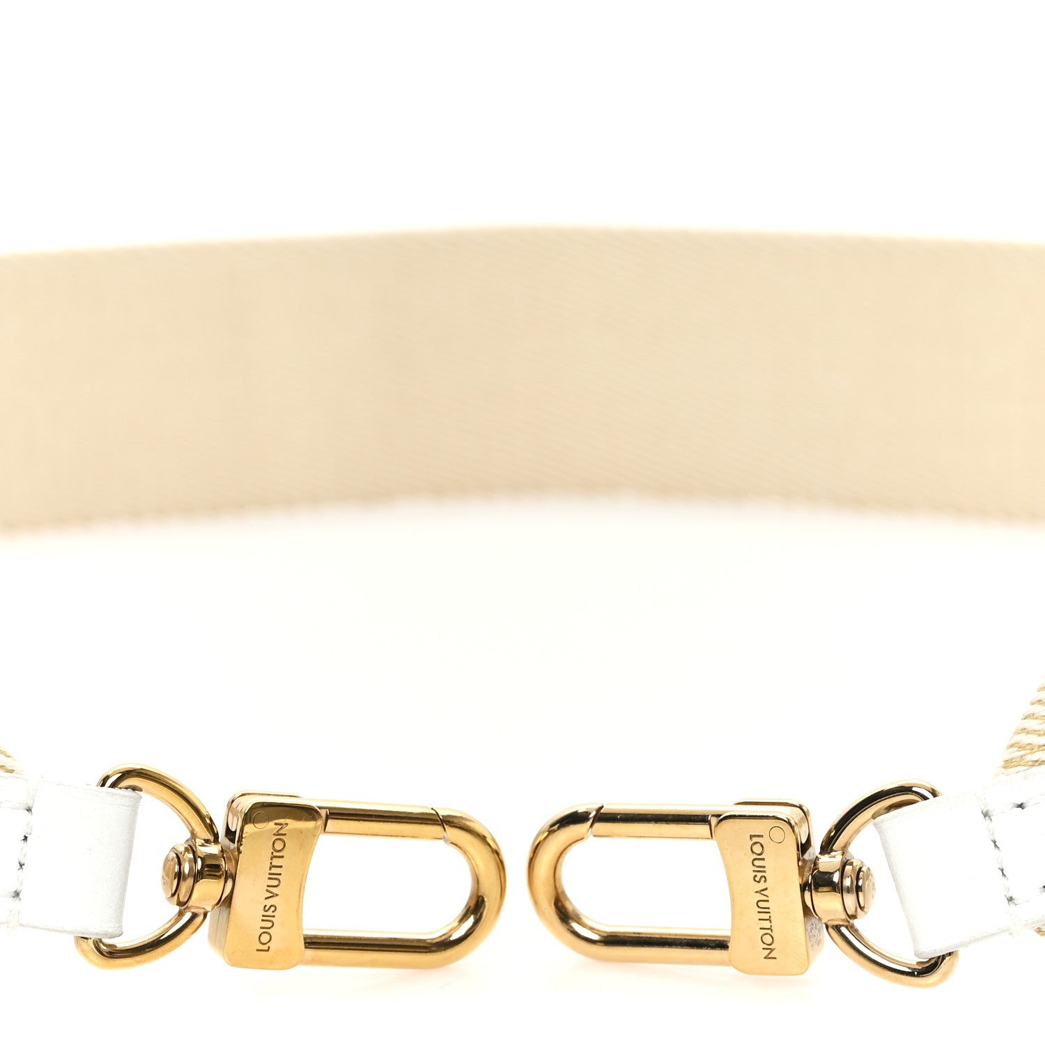 Louis Vuitton Nylon Coussin Shoulder Strap Cream 3 of 3