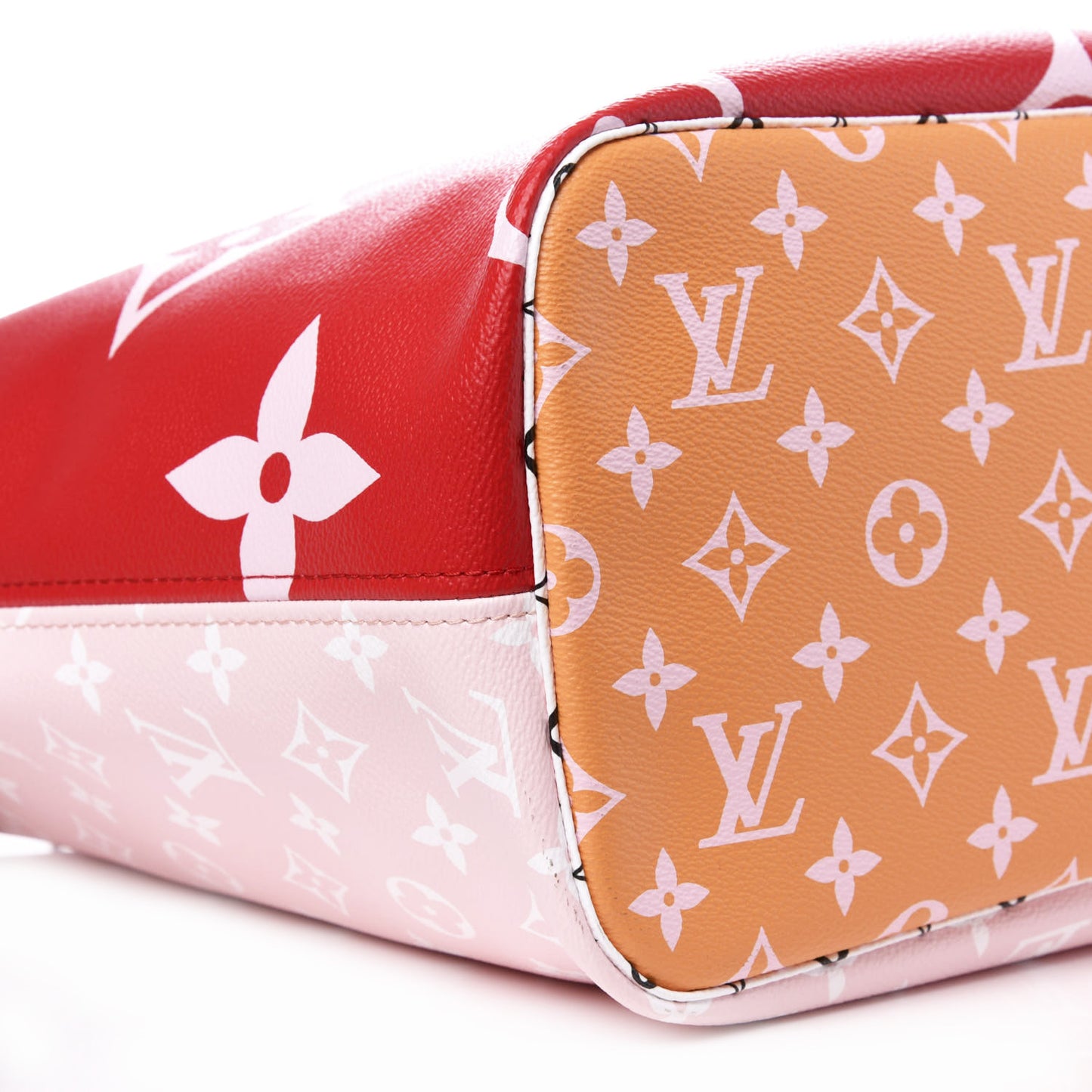 Monogram Giant Neverfull MM Rouge