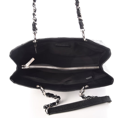 Chanel Caviar Quilted Grand Shopping Tote GST Black 5 of 8