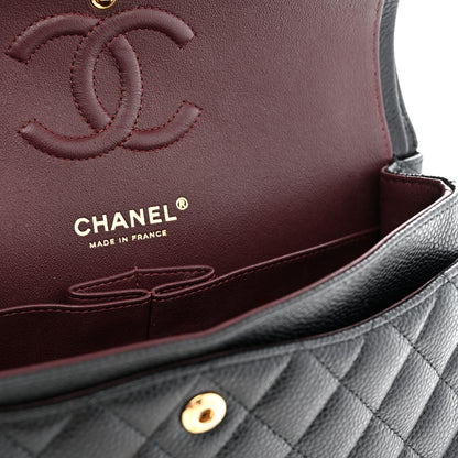 Chanel Caviar Quilted Small Double Flap Black 6 of 11