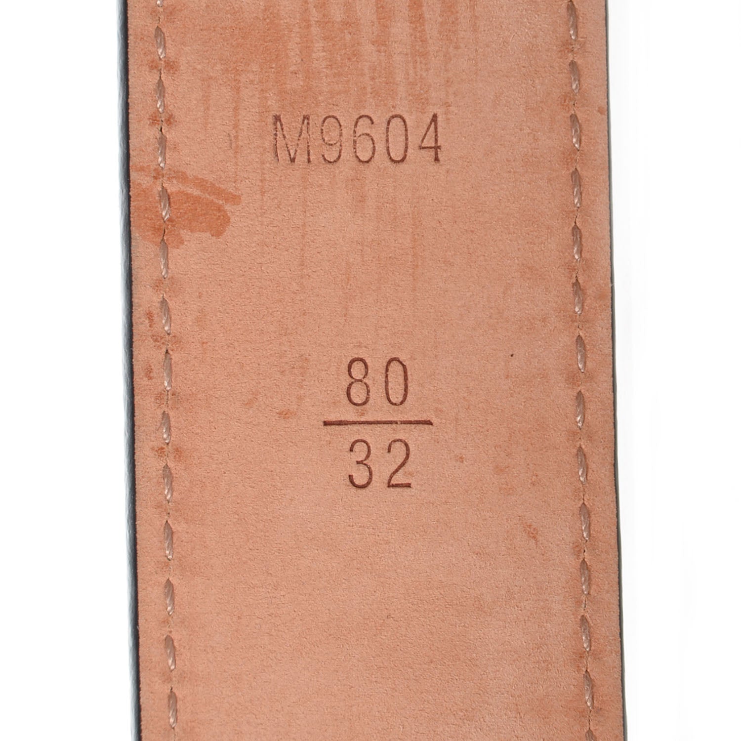 Louis Vuitton Epi Initials Belt 80 32 Black 4 of 6