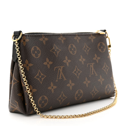 Louis Vuitton Monogram Pallas Clutch Black 3 of 10