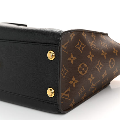 Louis Vuitton Calfskin Monogram On My Side Black 9 of 9