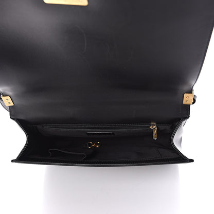 Chanel Lambskin Quilted Large Boy Flap Black 5 of 9