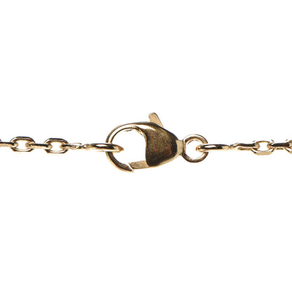 Hermes Lacquered Gold Mini Pop H Pendant Necklace Rose Extreme 5 of 7