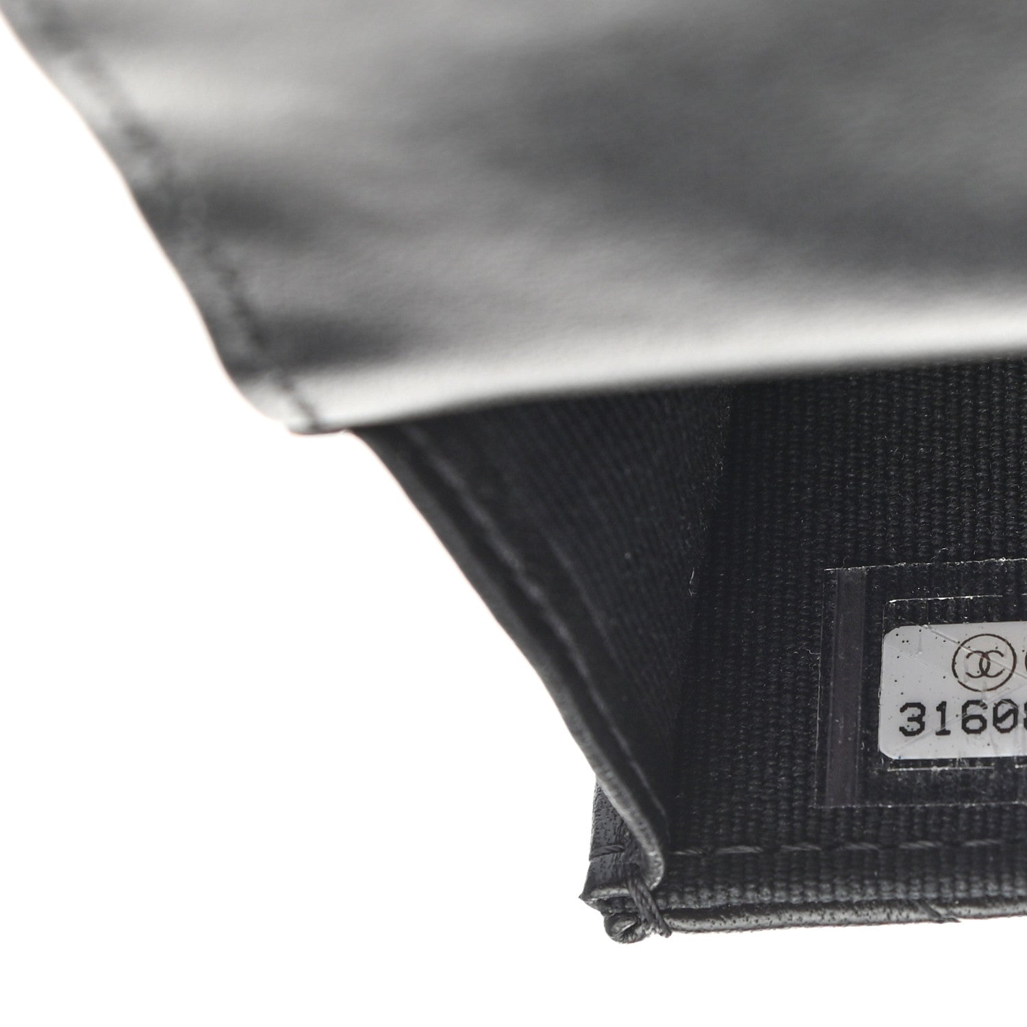 Chanel Lambskin Quilted CC Hook Card Holder Black 8 of 8