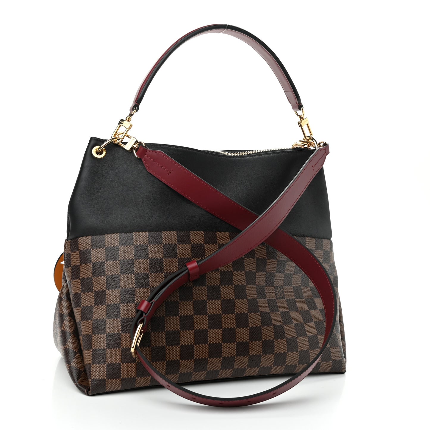 Damier Ebene Calfskin Maida Black