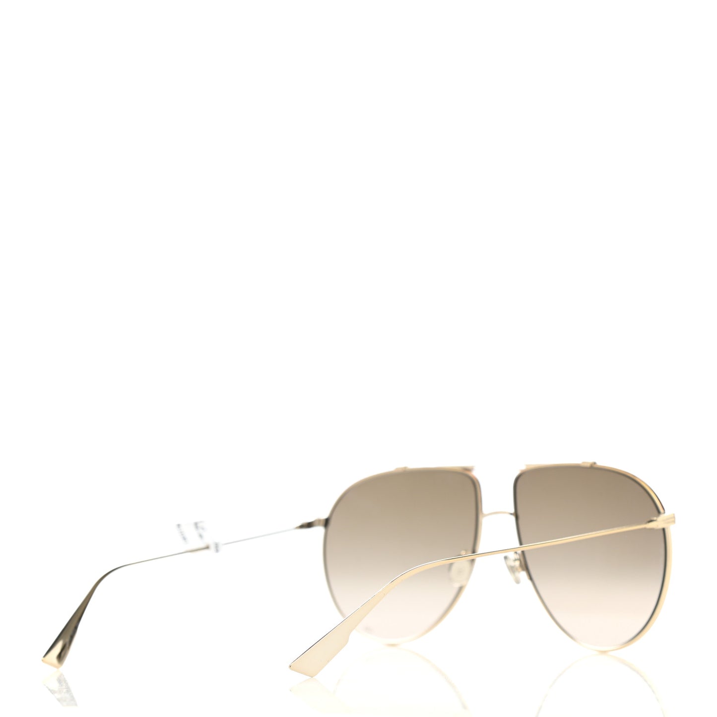 Metal Monsieur 1 Sunglasses Light Gold Havana