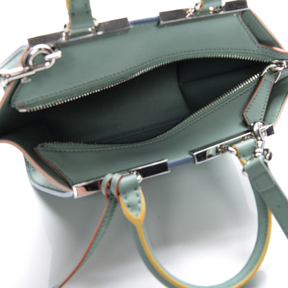 Fendi Vitello Dolce Mini 3jours Tote Menta 5 of 7