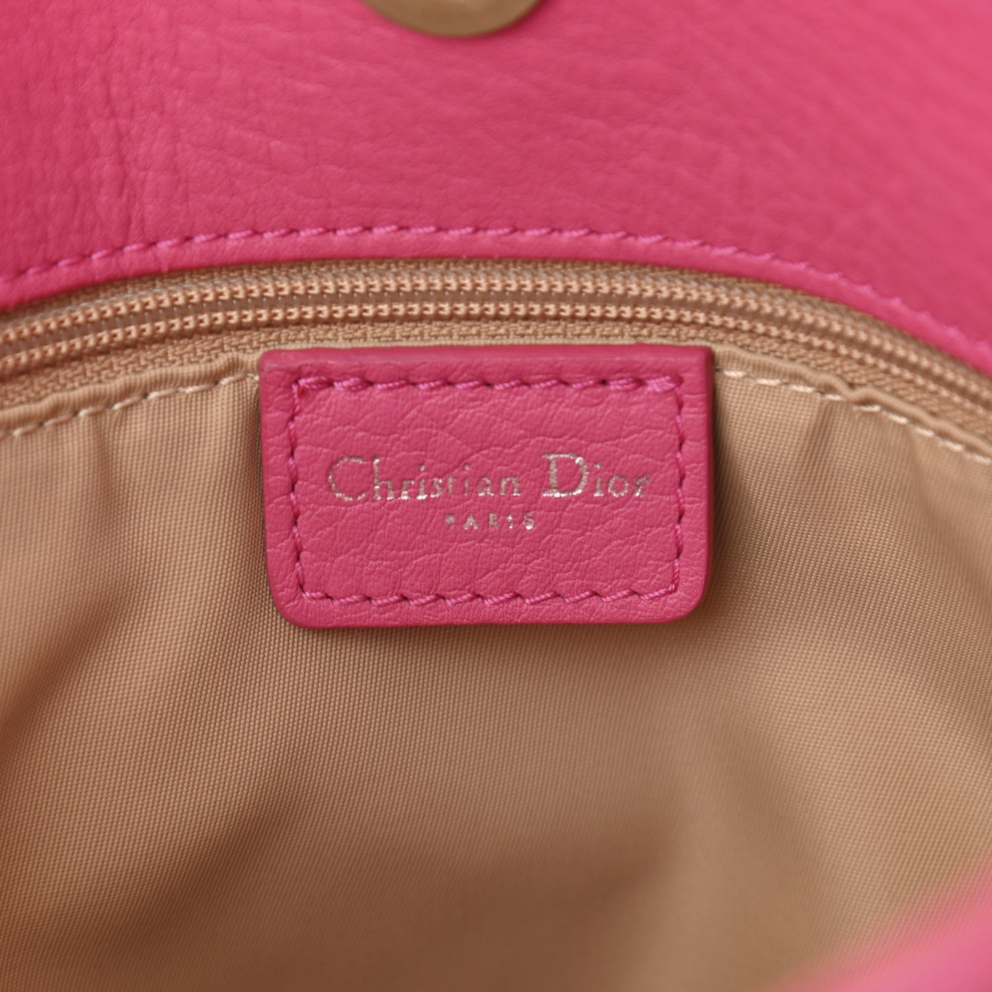 Monogram Street Chic Shoulder Bag Beige Pink