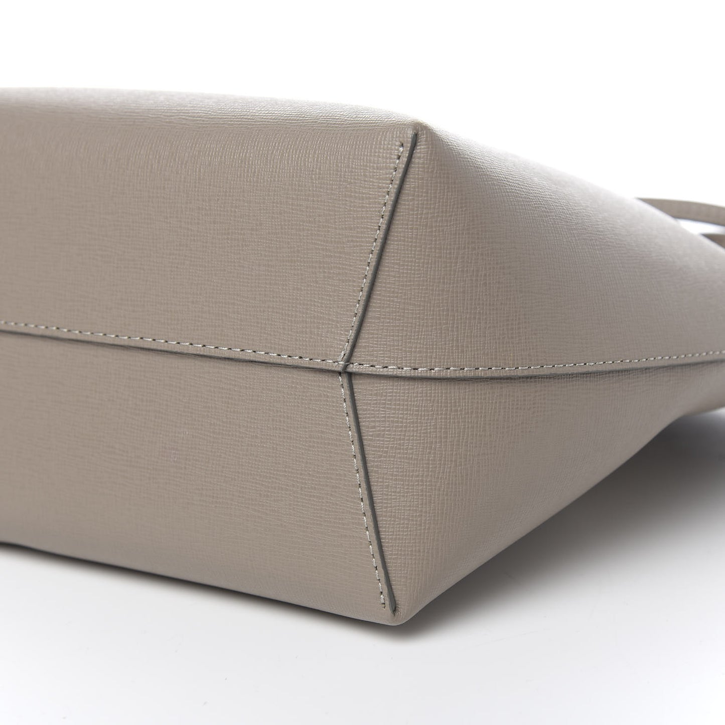 Saffiano Mini Bucket Bag Elefante