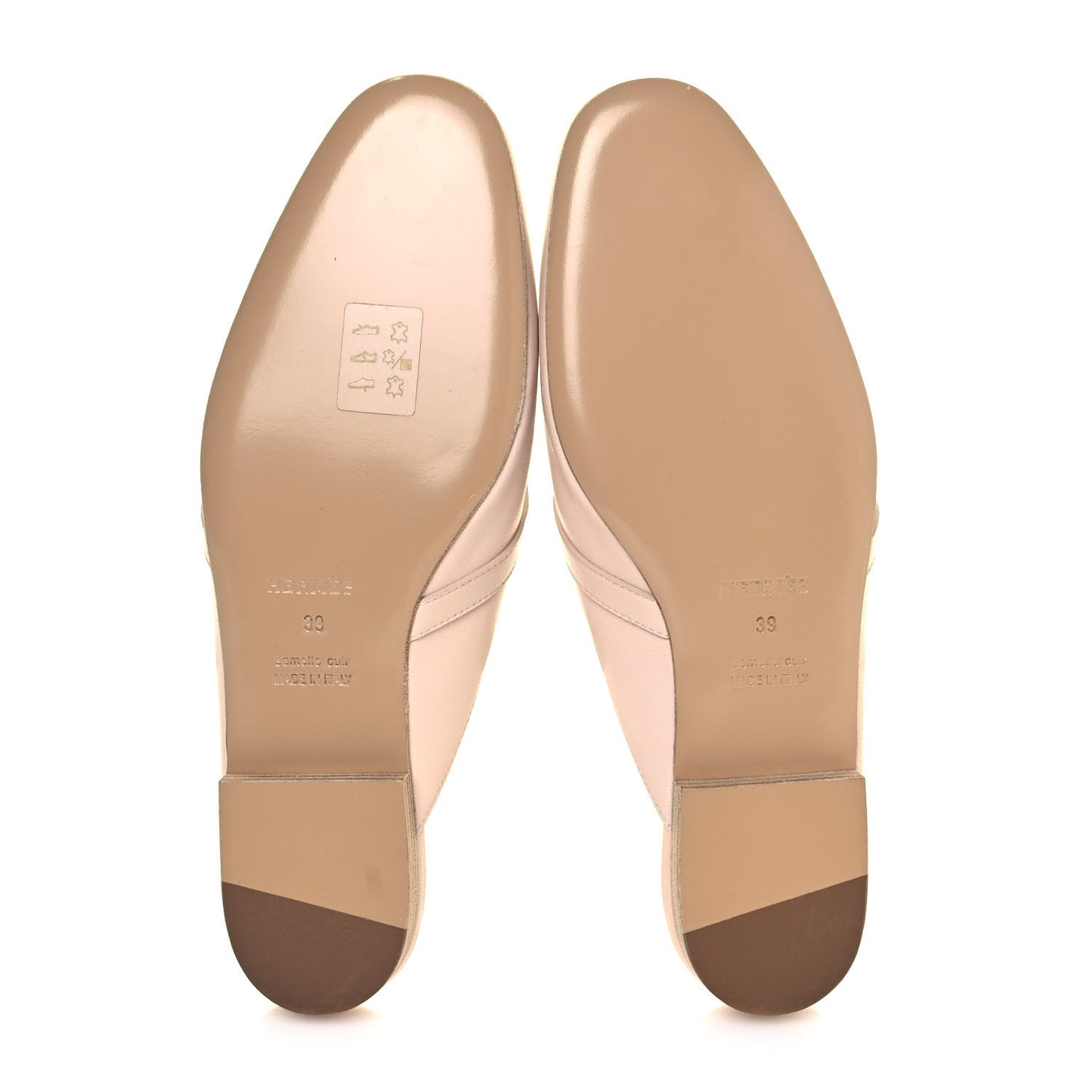 Goatskin Oz Mules 39 Blanc Poros