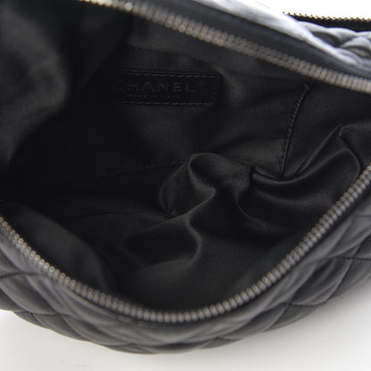 Chanel Calfskin Quilted Belt Me Up Waist Bag Black 7 of 10