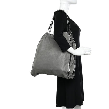 Stella McCartney Shaggy Deer Big Falabella Tote Grey 2 of 10