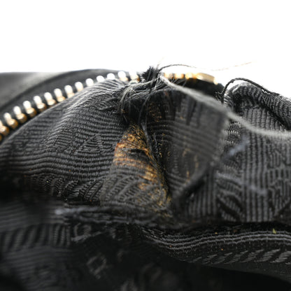 Prada Tessuto Nylon Chain Shoulder Bag Black 13 of 14