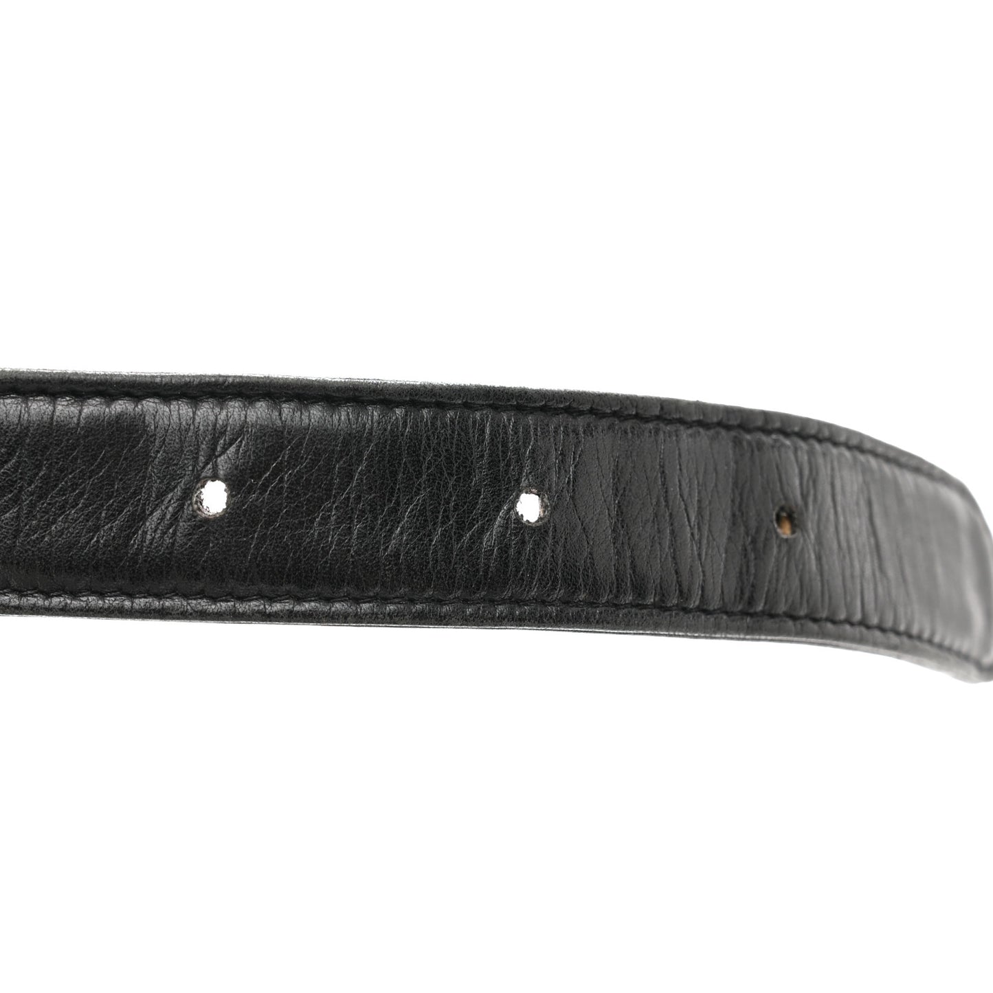 Lambskin CC Waist Belt Bag 75 30 Black