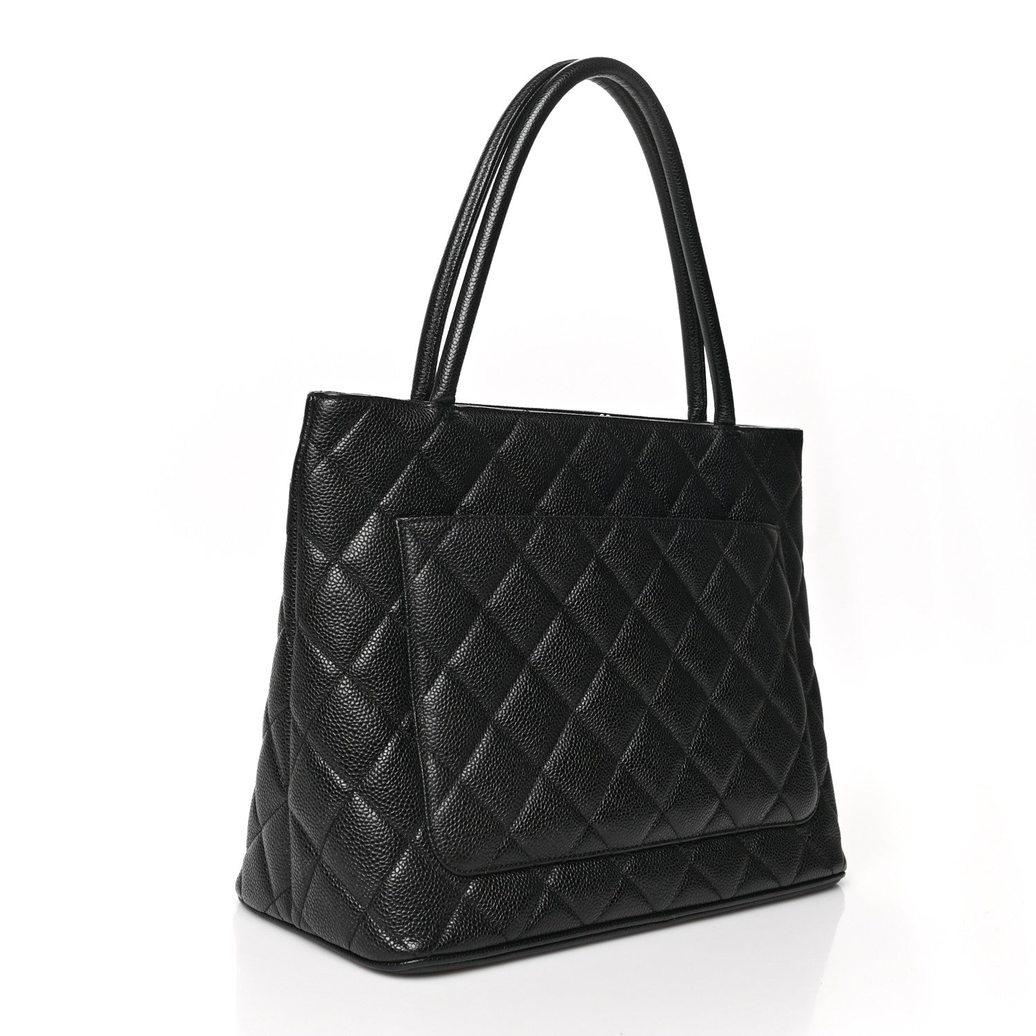 Chanel Caviar Quilted Medallion Tote Black 3 of 12