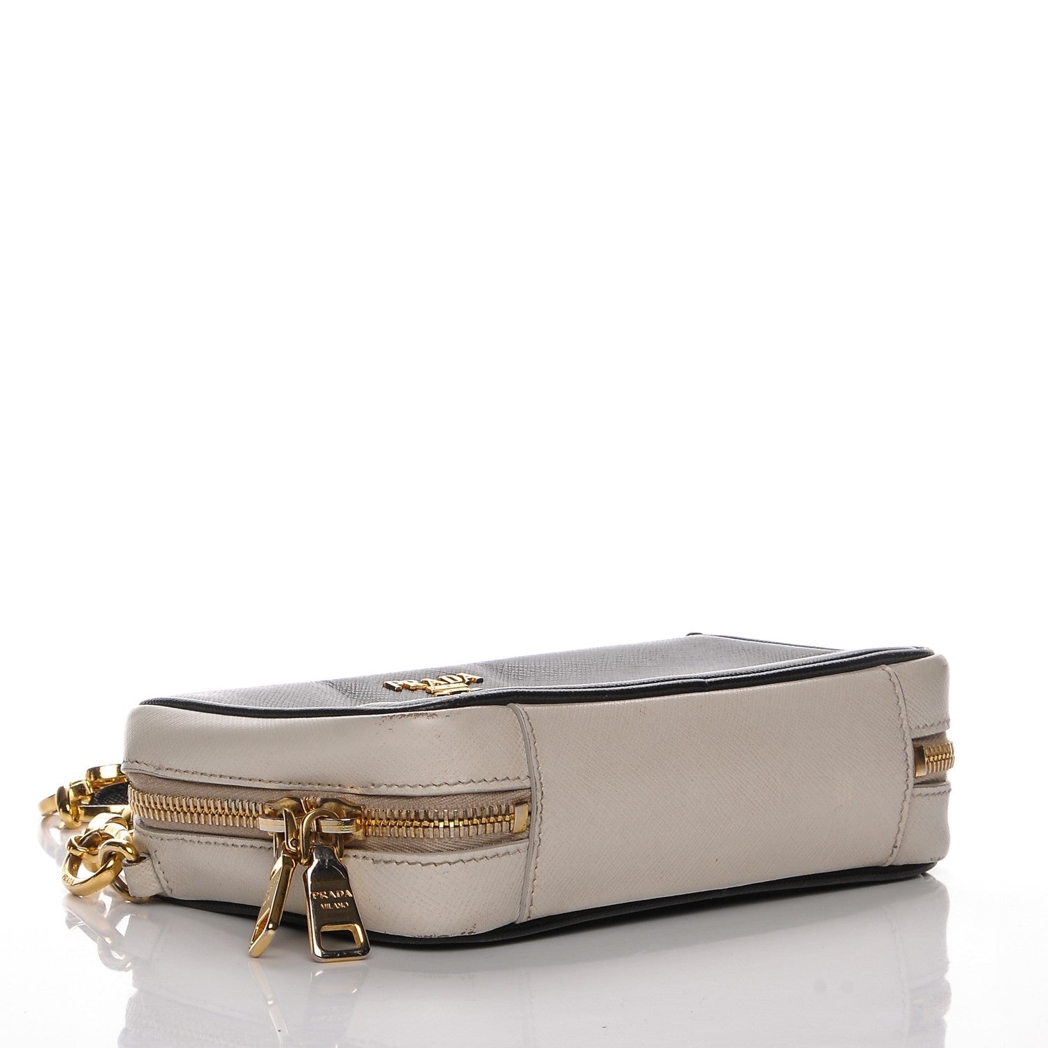Prada Saffiano Camera Crossbody Black 4 of 12