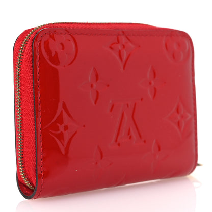 Louis Vuitton Vernis Zippy Coin Purse Cherry 3 of 13