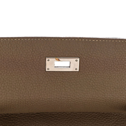Hermes Togo Kelly Retourne 35 Etoupe 30 of 31