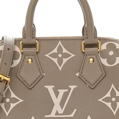 Louis Vuitton Empreinte Monogram Giant Speedy Bandouliere 20 Creme Beige 7 of 10