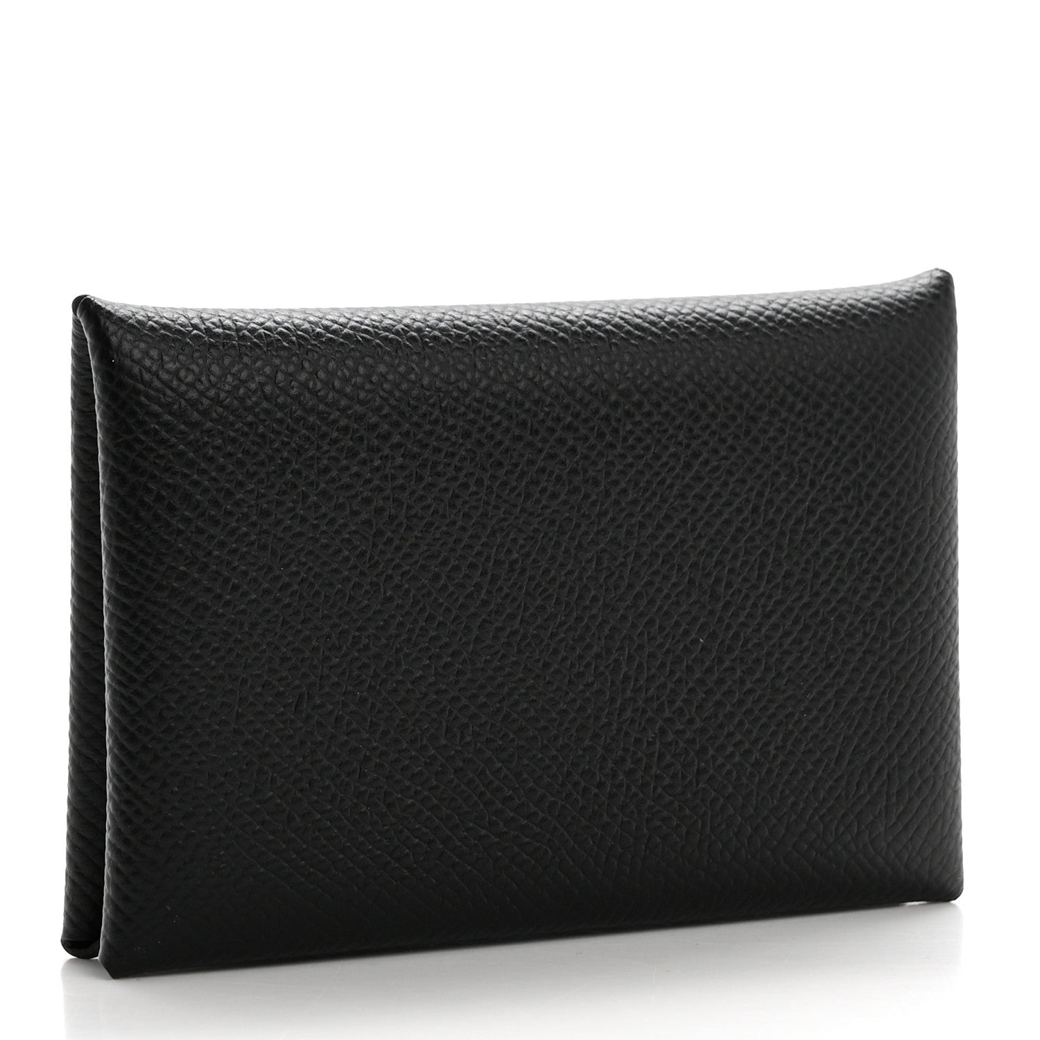 Hermes Epsom Calvi Card Case Black 3 of 8