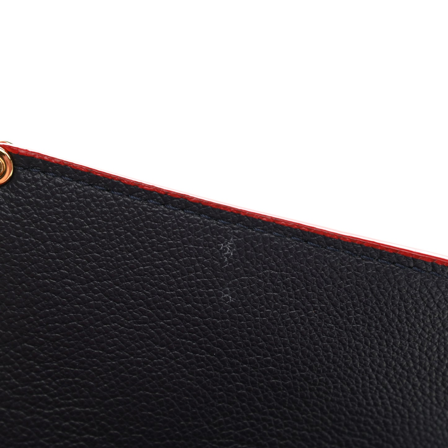 Empreinte Pochette Metis Marine Rouge