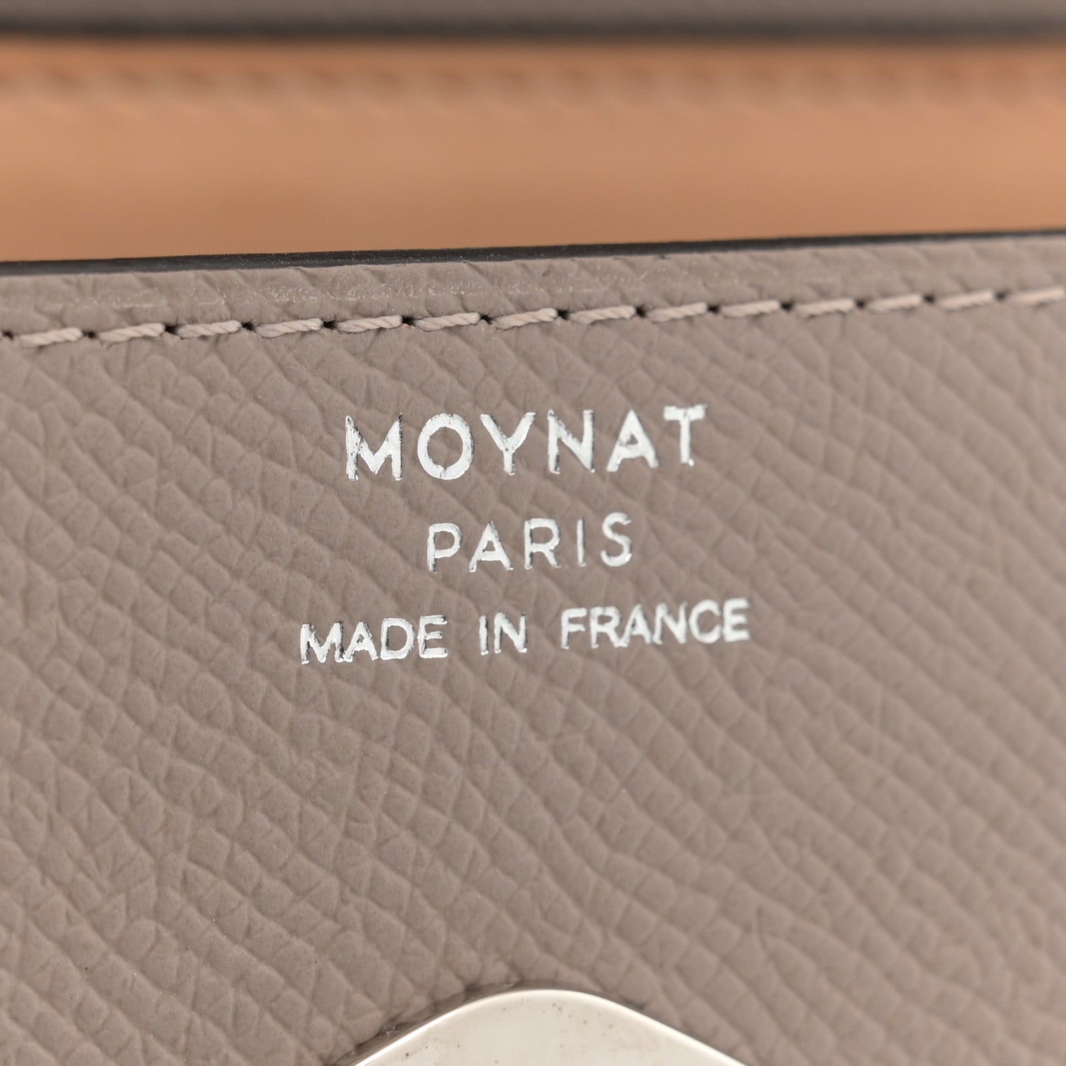 Moynat Carat Calfskin Gabrielle BB Tourterelle 6 of 10