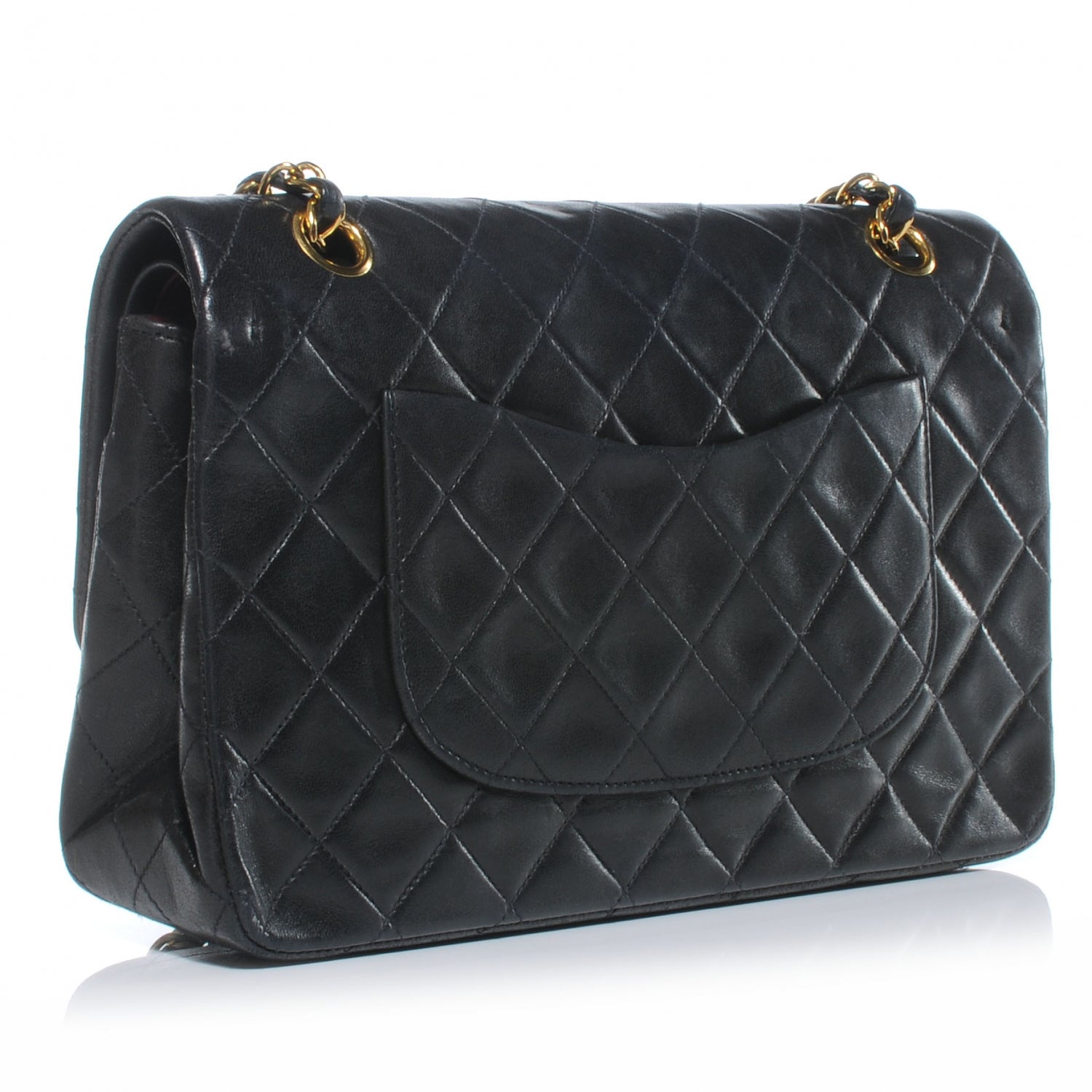 Chanel Lambskin Medium Double Flap Black 3 of 8
