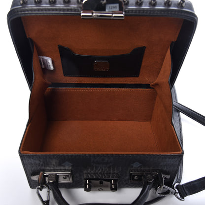MCM Visetos Small Berlin Crossbody Black 5 of 10