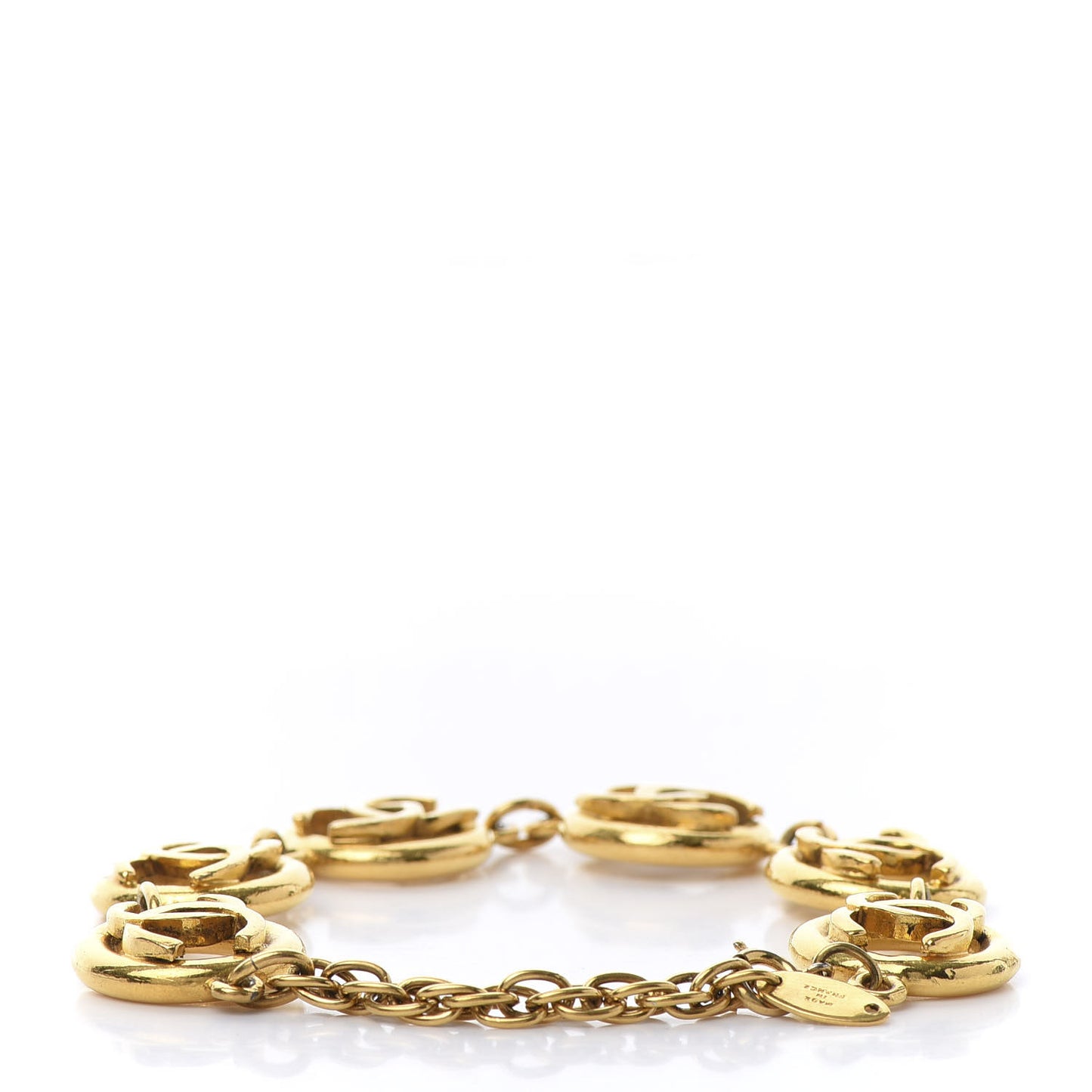 CC Cutout Bracelet Gold