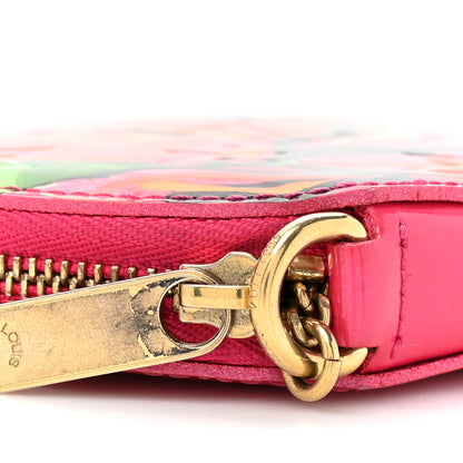 Louis Vuitton Vernis Roses Chapeau Coin Purse Rose Pop 8 of 12