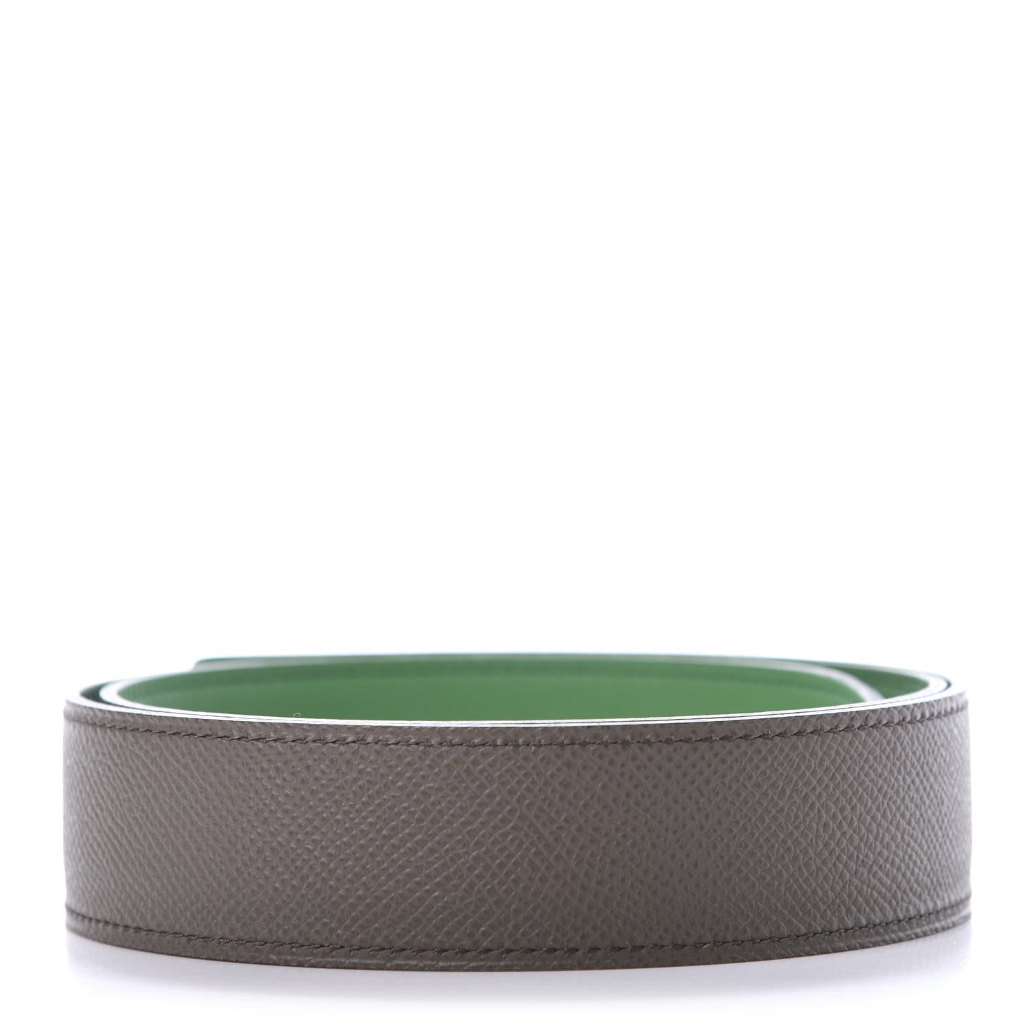 Hermes Swift Epsom 32mm Belt Strap 80 Bambou Etain 2 of 5