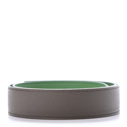 Hermes Swift Epsom 32mm Belt Strap 80 Bambou Etain 2 of 5