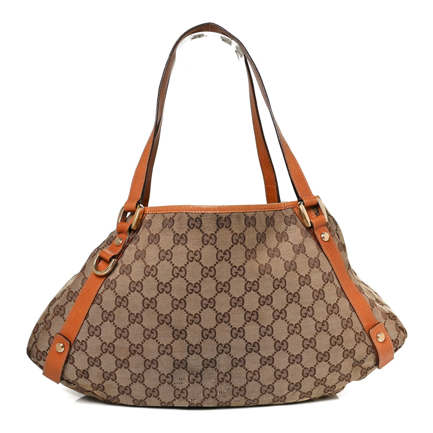 Gucci Monogram Medium Abbey Shoulder Bag Orange 1 of 10