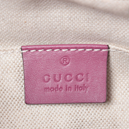 Gucci Guccissima Signature Mini Bree Messenger Bag Peonia Flower 6 of 7