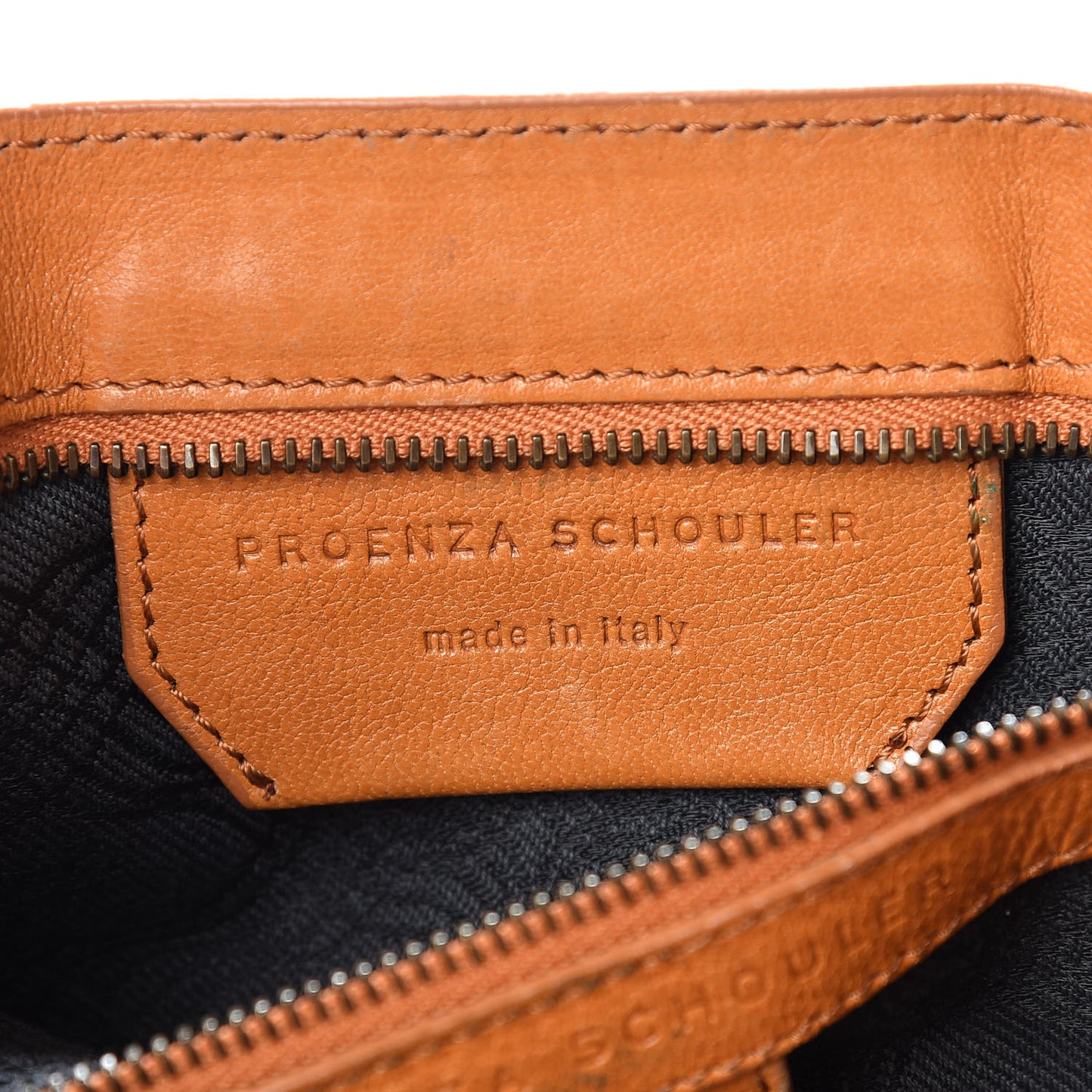 Lambskin Medium PS1 Satchel Saffron