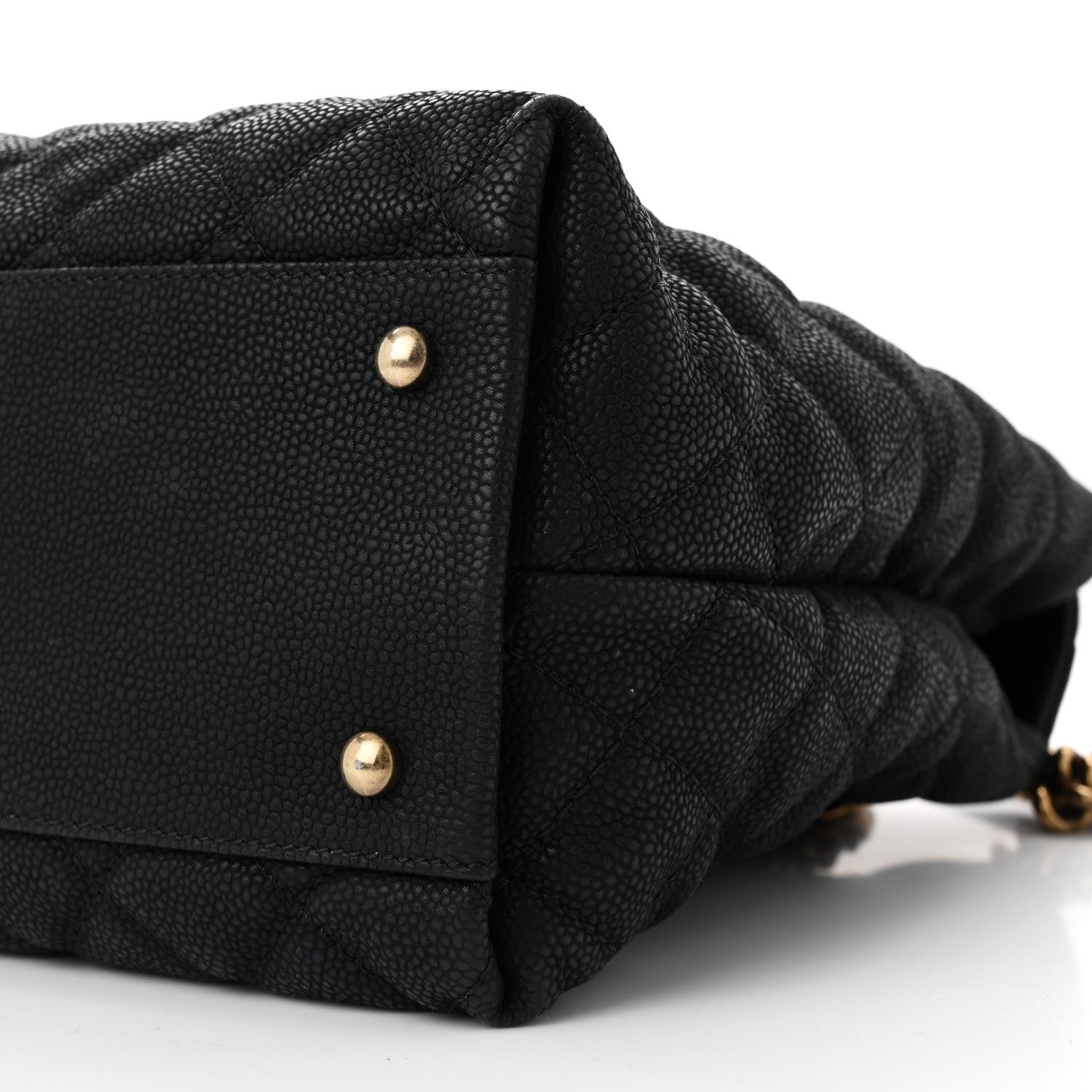 Chanel Iridescent Caviar Chic Quilt Tote Black 11 of 11